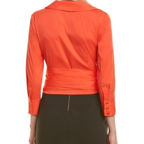 💥SOLD💥🎉HP Milly Aiden Wrap 3/4 Sleeve Top - Picture 2 of 7